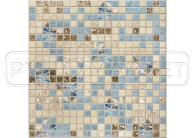 Самоклеющая плитка в ванну "Мозаика Фокси" 